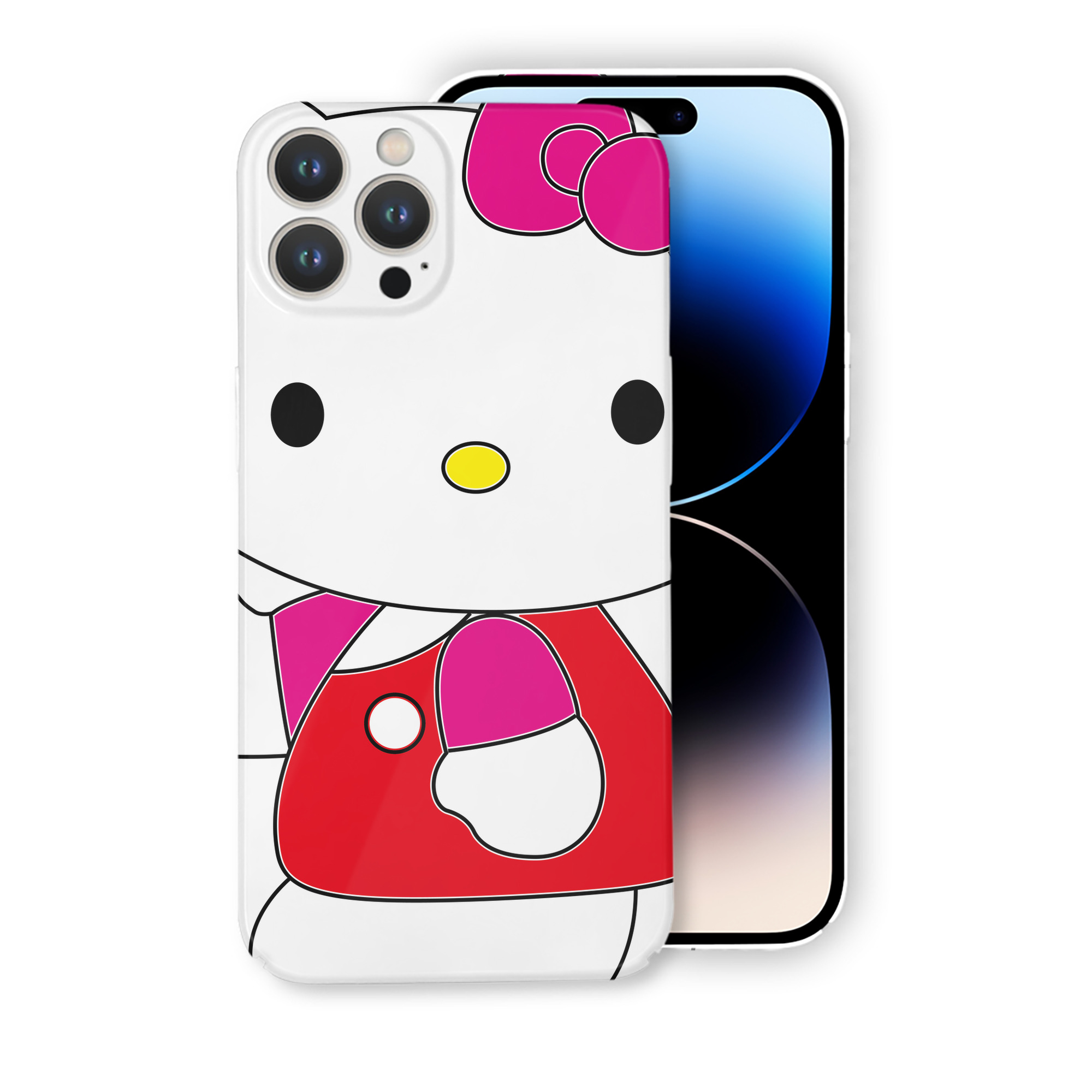 （画像用） Hello Kitty ハローキティ 【iPhone 14シリーズ対応】ハードケース